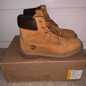 Big Kids Wheat Timberlands